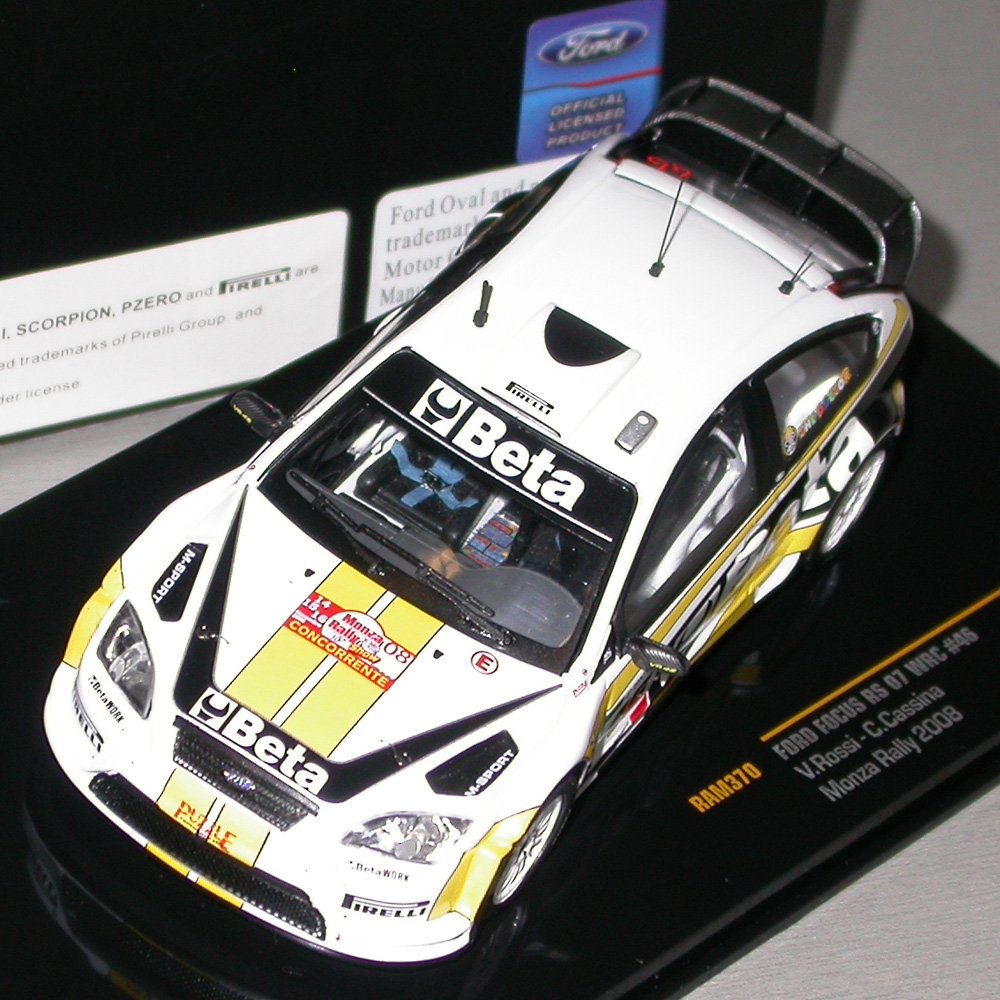 Amazon | 【ixo/イクソ】1/43 フォード フォーカス RS 07 WRC 2008年